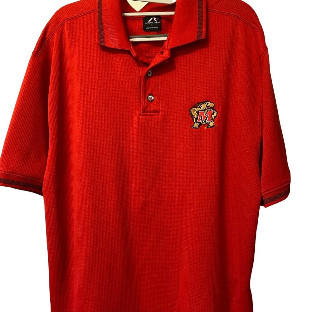 University of Maryland College Park Pro Player Polo Shirt, Large